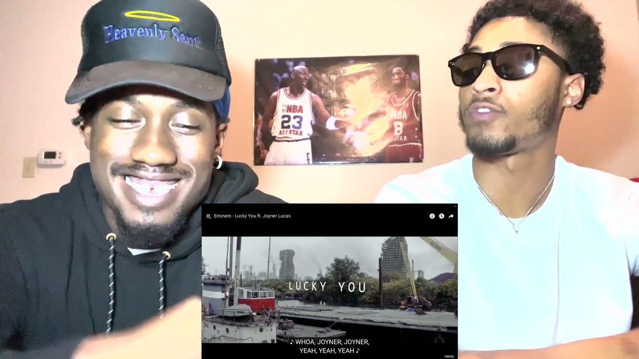 FIRST TIME HEARING Eminem - Lucky You ft. Joyner Lucas REACTION