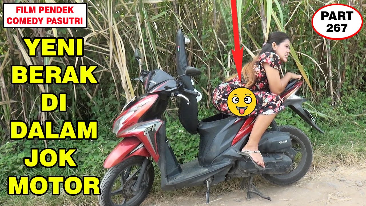 Kelucuan Yeni Berak Di Dalam Jok Motor !! Eps 267