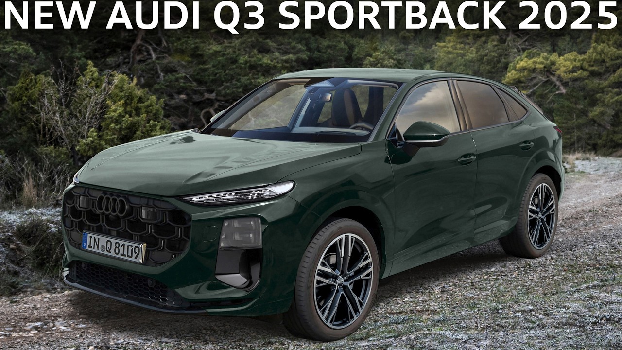 2026 The most beautiful compact crossover! AUDI Q3 Sportback - New Generation!