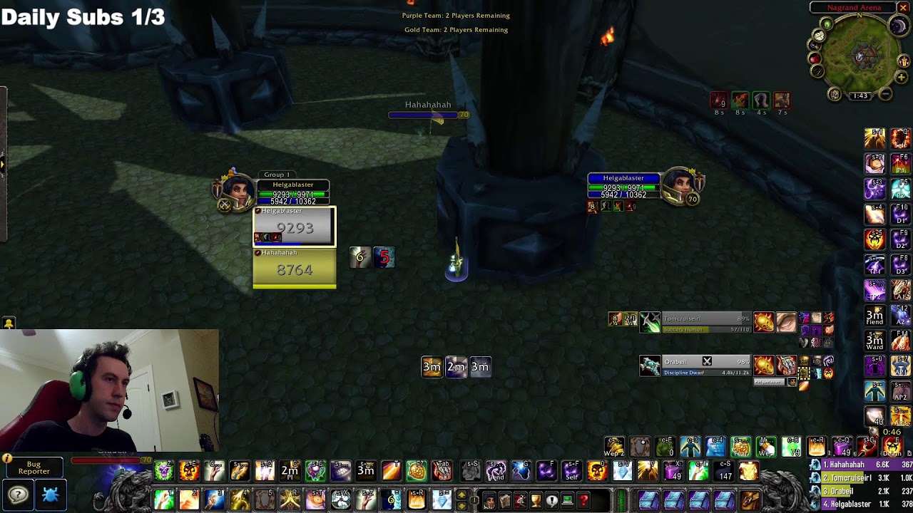 DPR WAR GAMES MIRPUGS POV | Multi R1 Disc Priest !rxp !bis