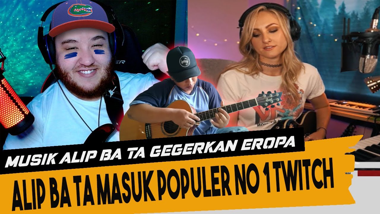 Alip ba ta masuk no 1 trending Twitch Eropa!! OME TV INTERNATIONAL