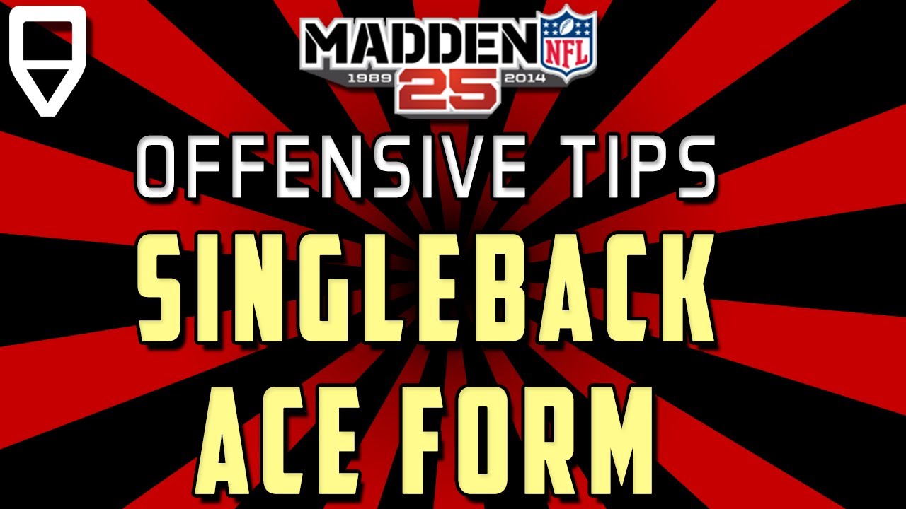 Madden 25 Singleback Ace Offensive Tip Trick - Improve your Game! MUT25