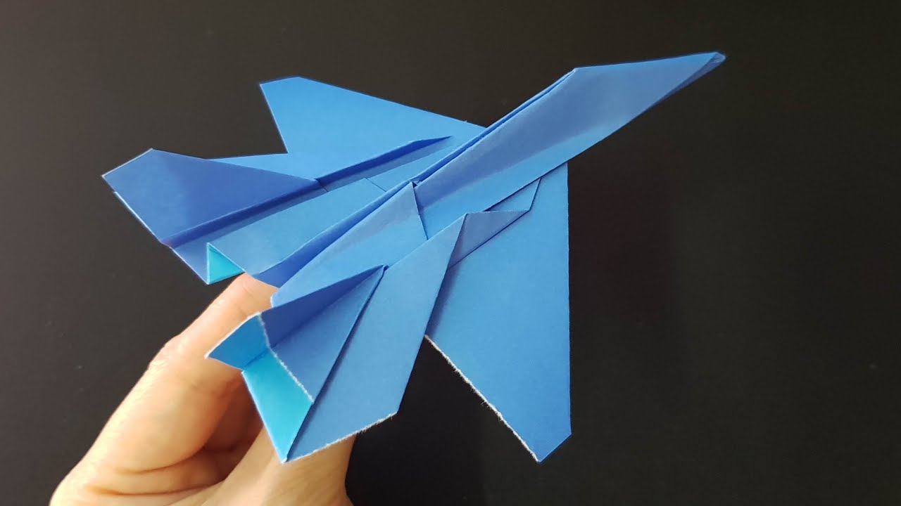 ORIGAMI - Gấp Máy Bay Chiến Đấu Su-30 || Sukhoi Su-30