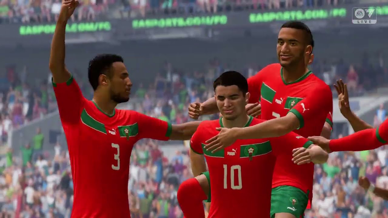 FIFA 25 Morocco VS England (FIFA Cup Game 31)