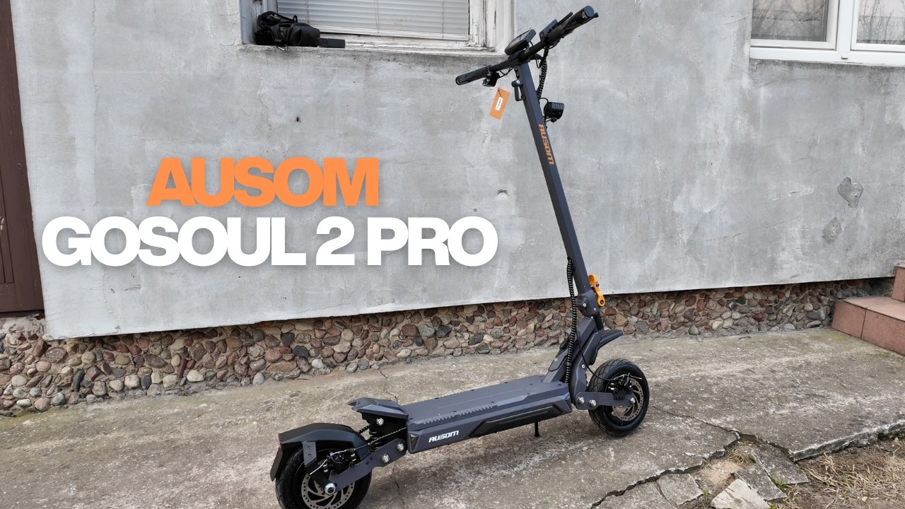 Hulajnoga elektryczna za 2000 zł | 1400W 48V 18Ah | AUSOM GOSoul 2