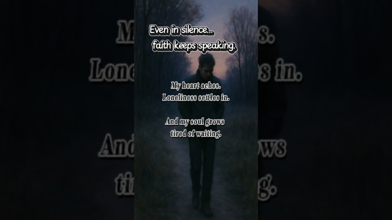 When God Is Silent&hellip; What Do I Do? #FaithInSilence#ChristianMeditation #SilentPrayer#WhenGodIsSilent