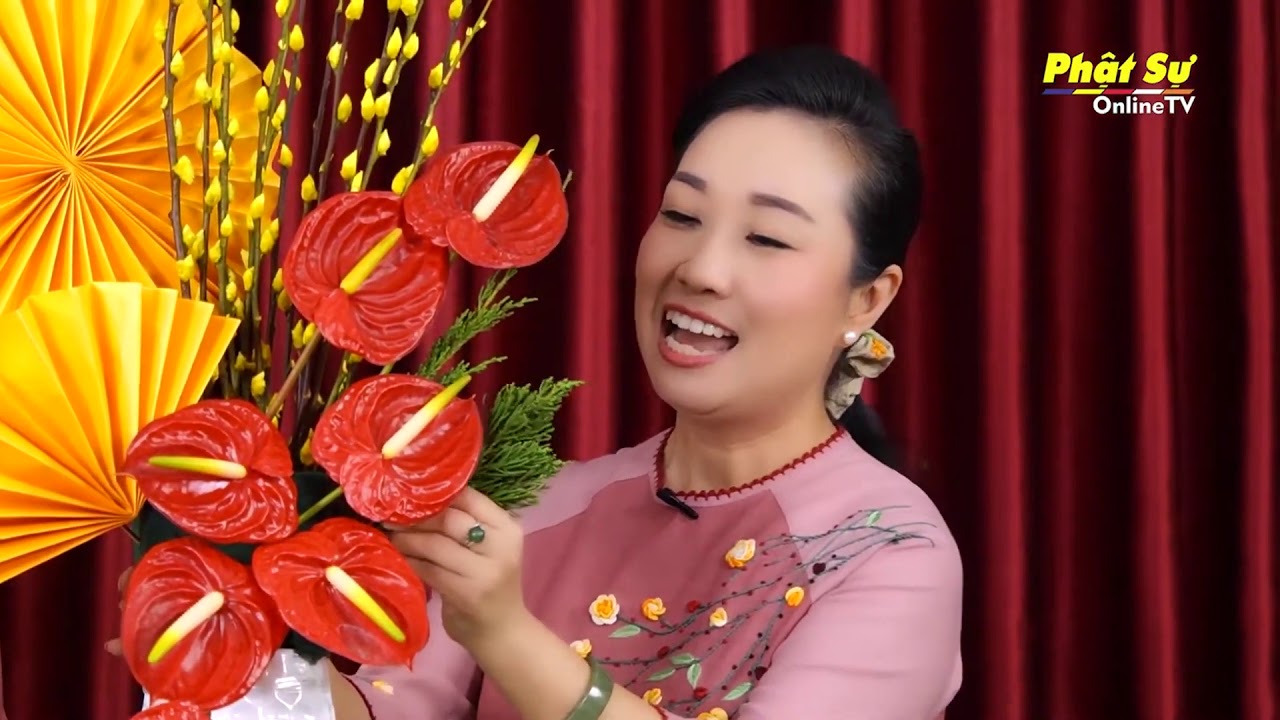 HƯỚNG DẪN CẮM HOA (KỲ 45): Cắm Hoa Ngày Tết (Phần 4)