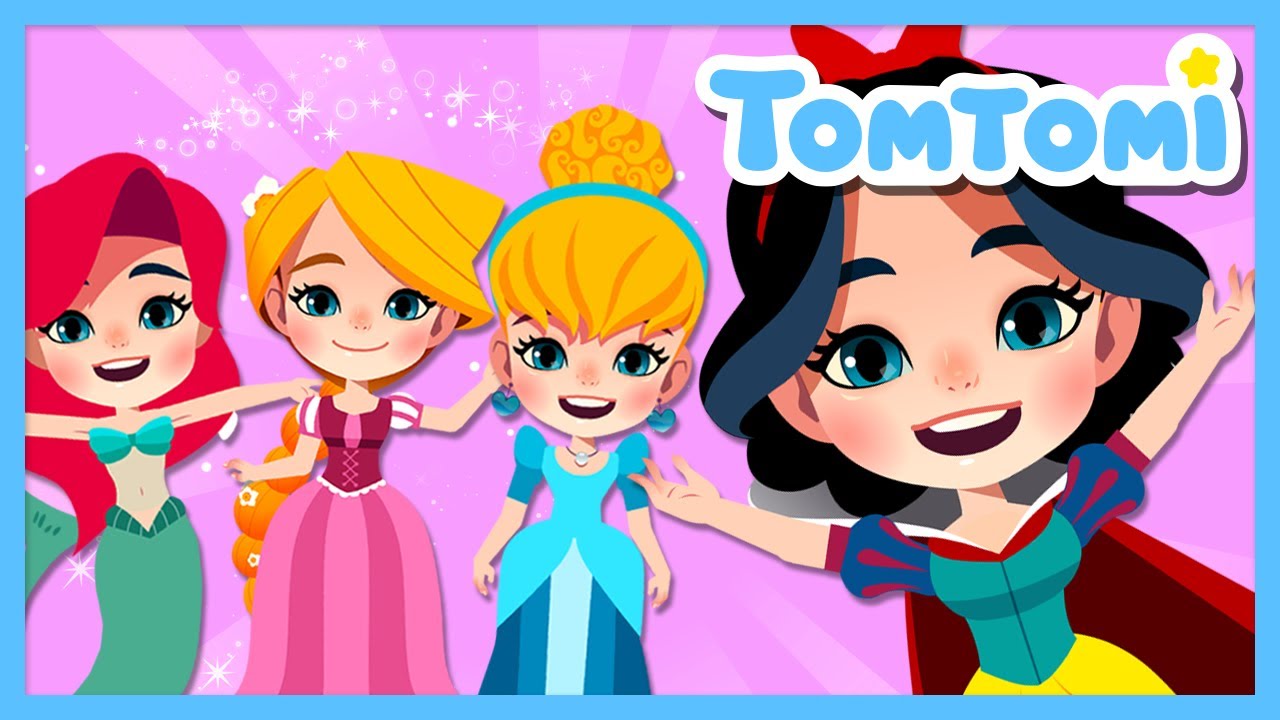 Which princess do you like best?👑💕 | Princess Songs Compilation | Kids Song | TOMTOMI
