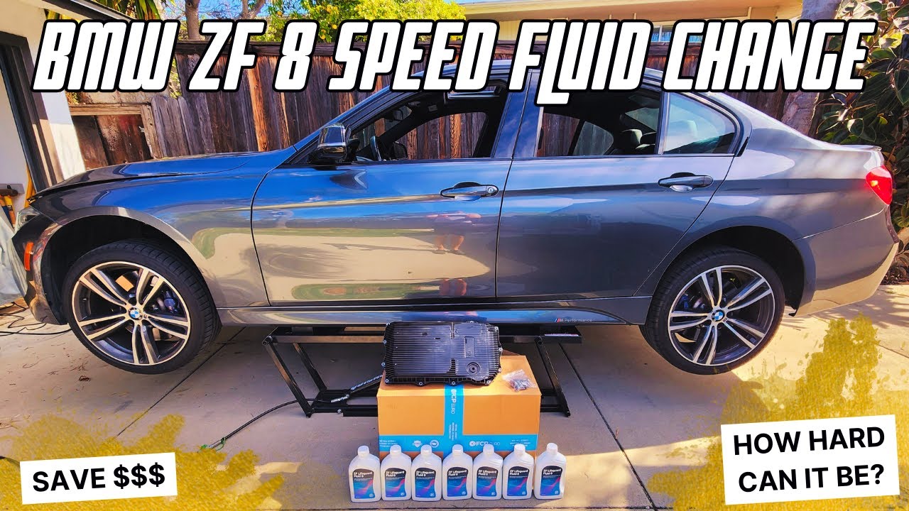 Замените трансмиссионную жидкость BMW самостоятельно и сэкономьте $$$ | ZF 8HP Ремонт своими руками