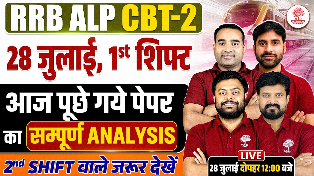 ALP CBT 2 Exam Analysis | ALP CBT 2 Exam Review 2026 | ALP CBT 2 Exam Review | ALP Exam Analysis
