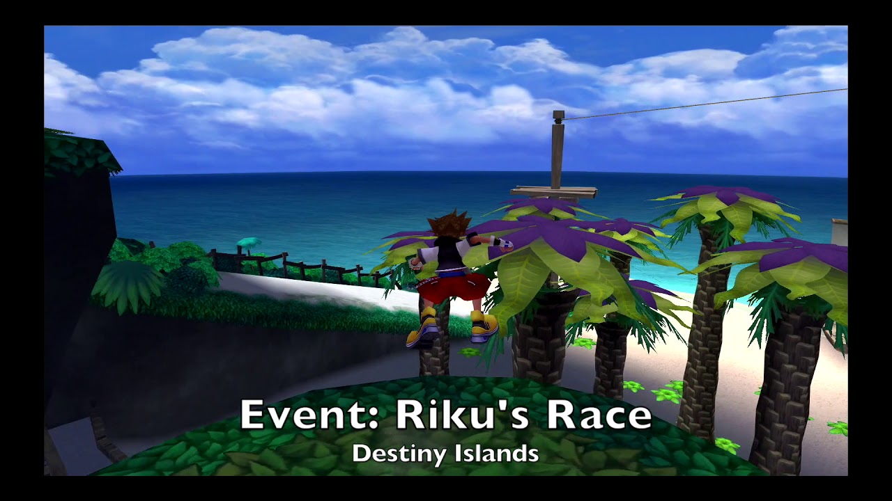 KH Final Mix (KH HD I.5 + II.5 ReMIX - PS4) - Destiny Islands - Event: Riku's Race