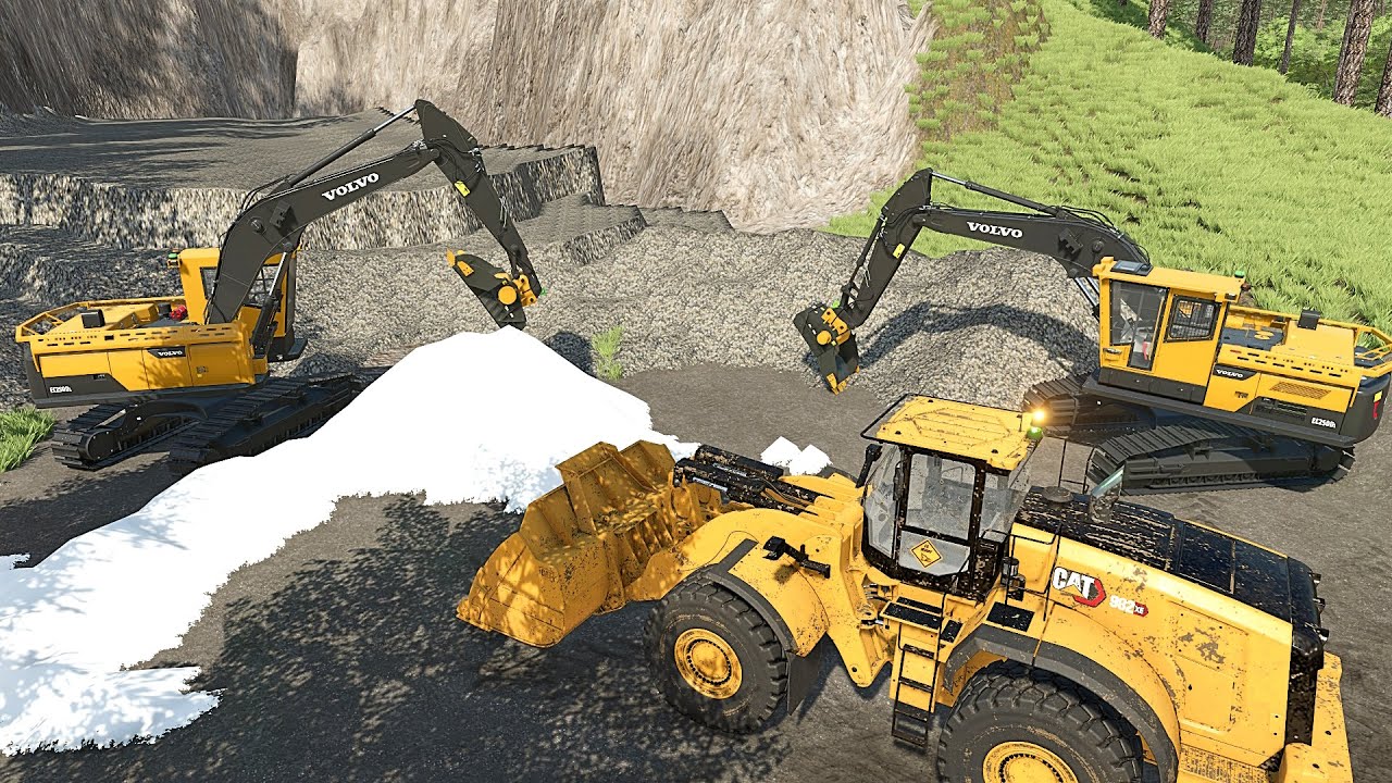 The Interior Map-Episode 2🚧 Console 👷‍♂️ Miners 🚧 Multiplayer Timelapse 🚧 Farming Simulator 22 Mods