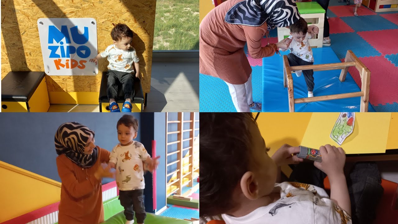 Muzipo Kids Niğde / Duyu ve Hareket eğitim aktiviteleri / Tavsiye ve bol sohbetli vlog 🤸‍♂️💫