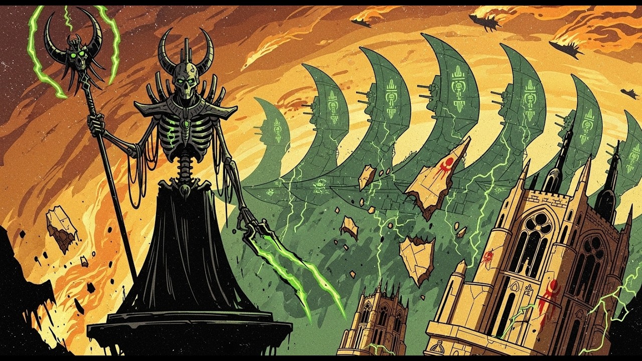 When a Silent King Fleet Enters Imperial Space in Warhammer 40K