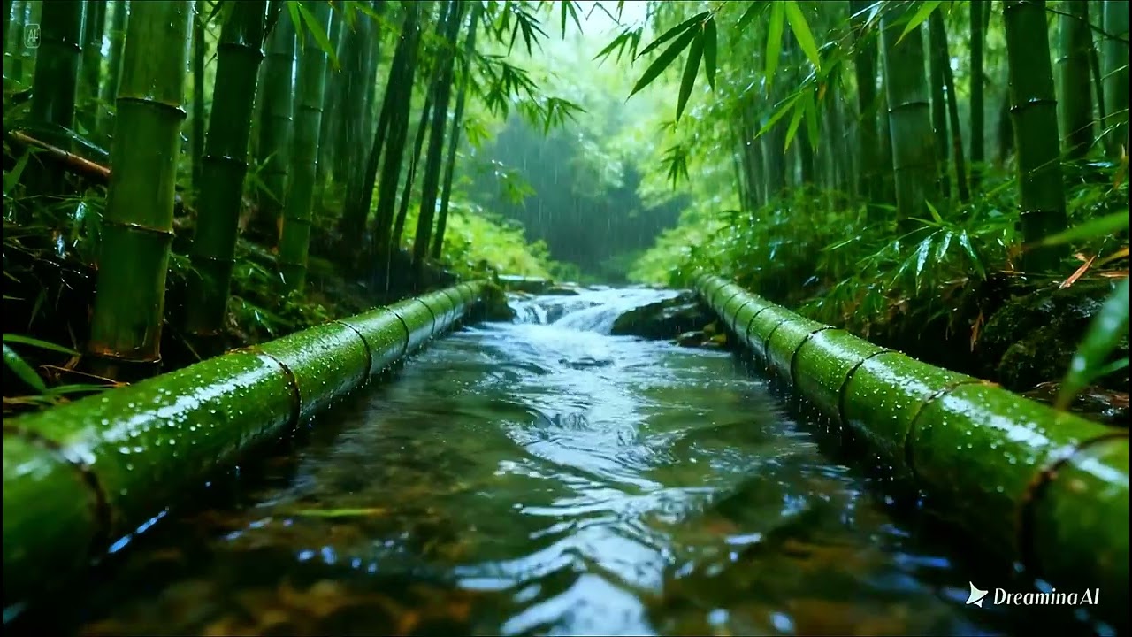 Rain in the Bamboo Forest – Deep Sleep & Relaxation