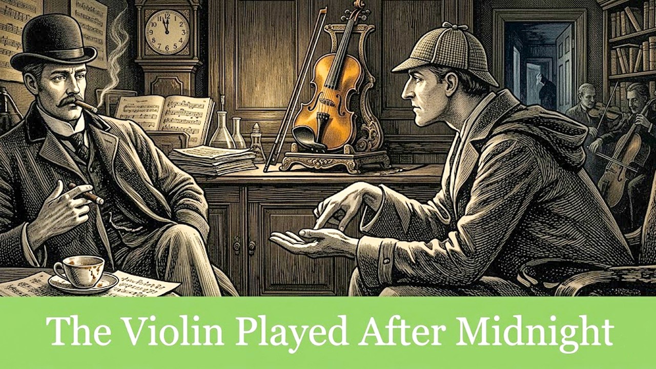 Sherlock Holmes and the Violin Played After Midnight | Cozy Gothic Sleep Story