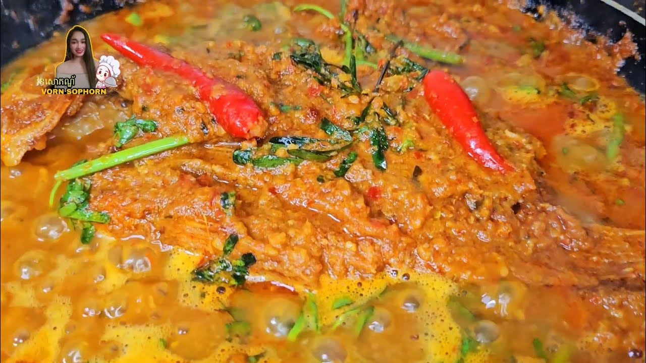 របៀបធ្វើត្រីបឹងកញ្ឆែត | Fry Fish with Water Mimosa | Khmer Food - vorn sophorn