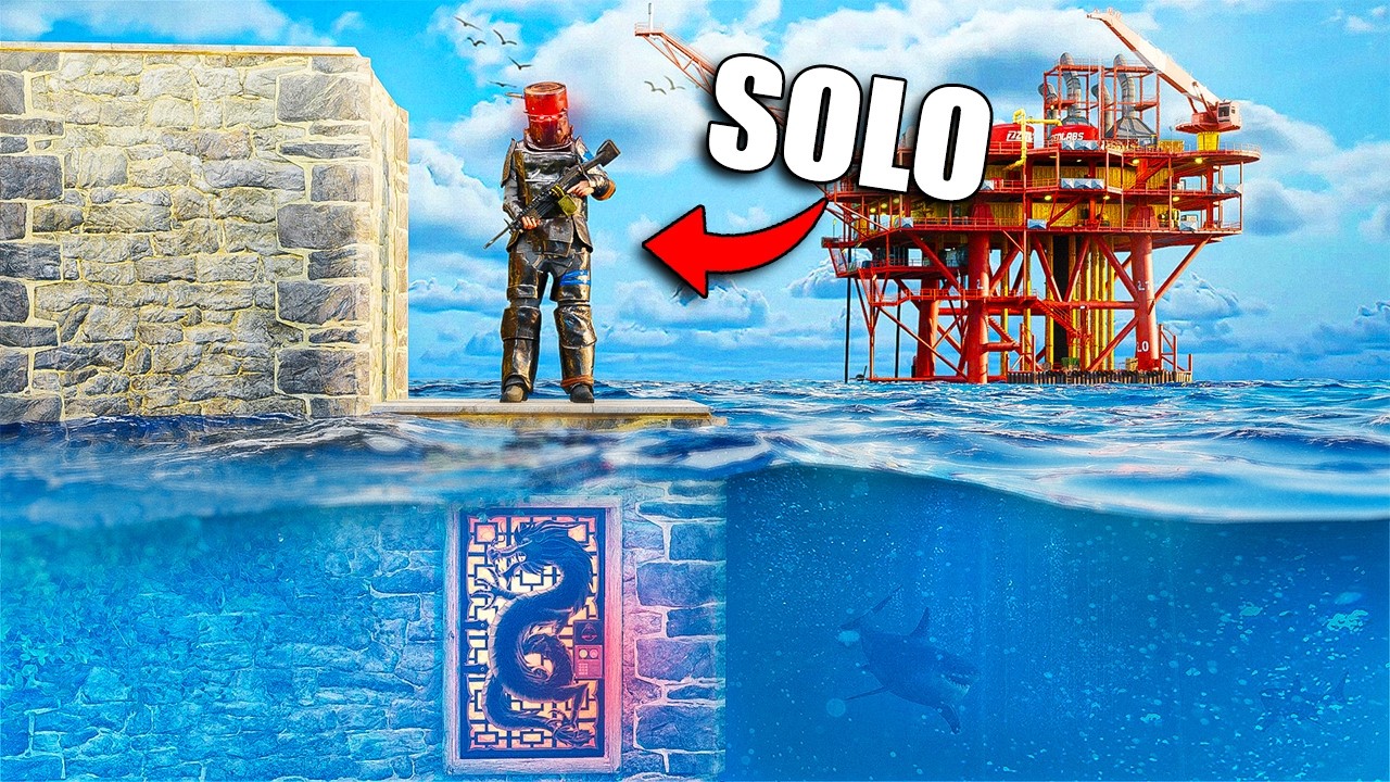 Официальный Rust, но я был создан Oil Rig в качестве 22 000-часового одиночного игрока.