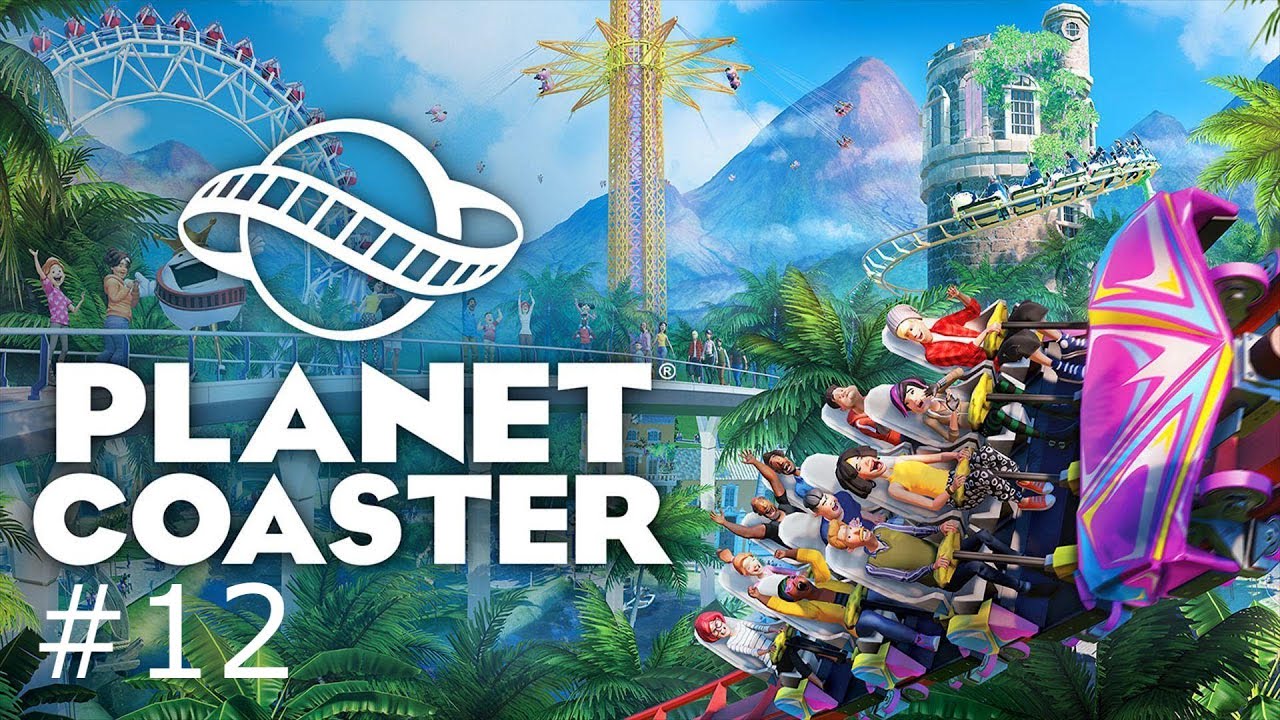 #12 Golem's Rampage - Planet Coaster - Console Edition! PS4 Pro