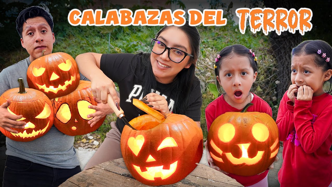HACEMOS CALABAZAS de HALLOWEEN ¿Cual fue la mejor? | Familia Daailum