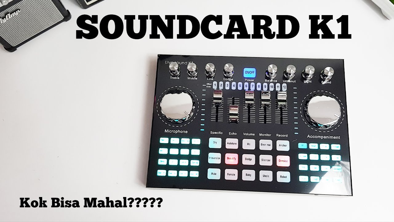 Soundcard External K1 || Nih Soundcard Mahal, Tapi....