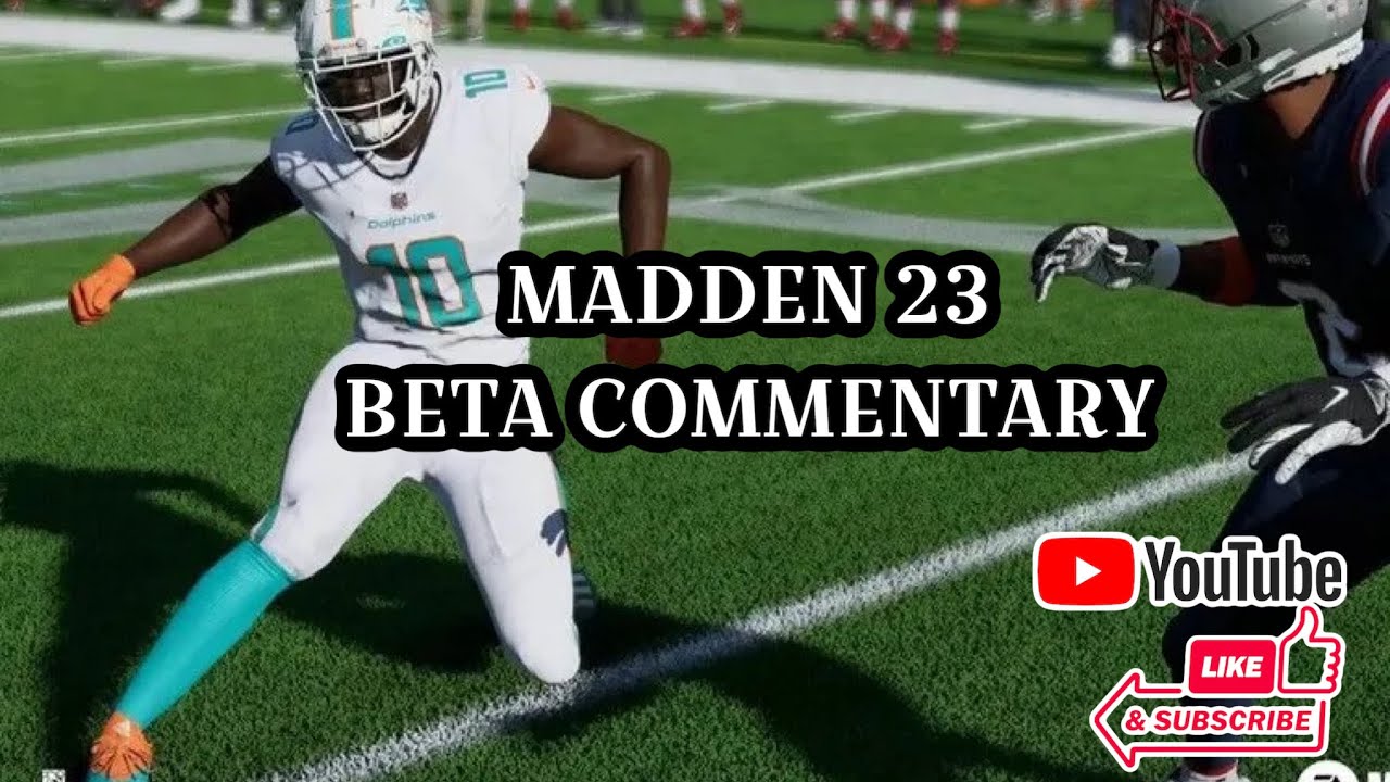 MADDEN 23 BETA - WIDE RECEIVER PLAY