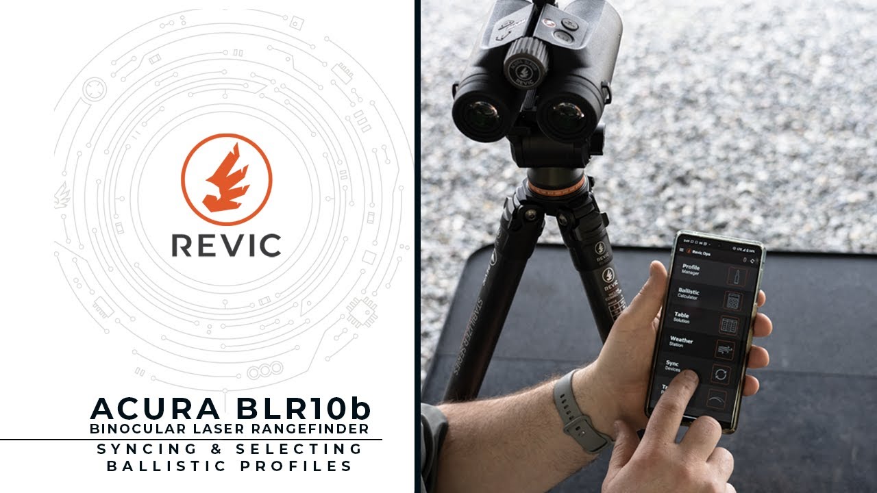 REVIC| Acura BLR10b Quick Start | Sync and Select Ballistic Profiles