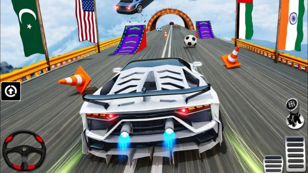 Extreme GT Car Stunt Racing 3D - Mega Ramp Car Racing Simulator - Android Gameplay
