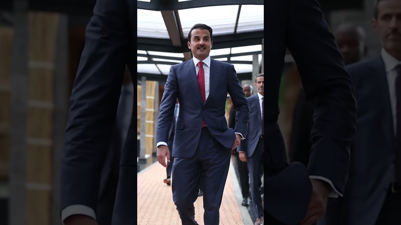 Perezida Kagame agabiye Emir wa Qatar bari murwuri rwe!mbega inka nziza!