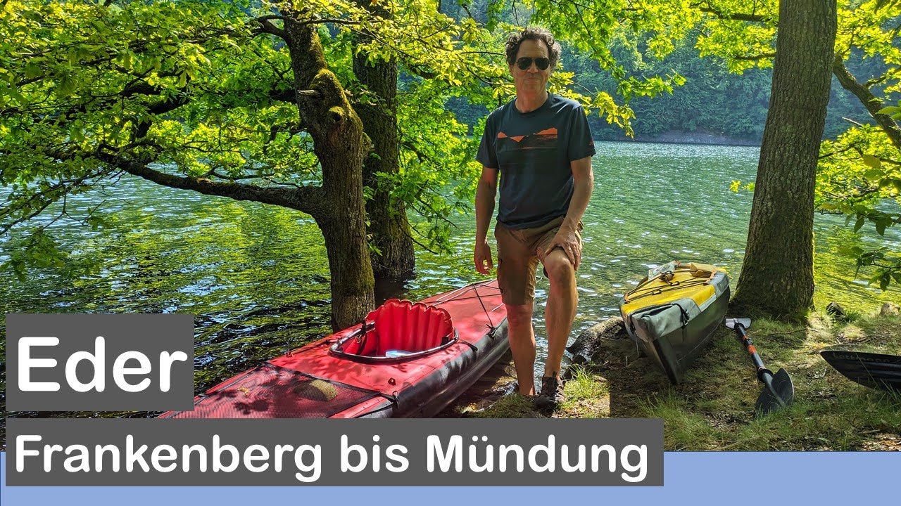 86 km, 3 Tage auf der Eder: Auen, Seen, grüne Hügel (Grabner Escape, Itiwitt X500, Pakboats Quest)