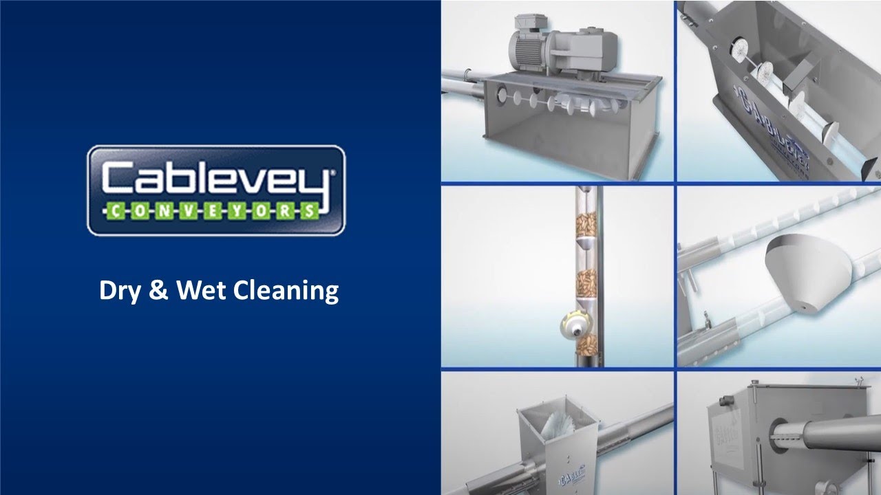 Cablevey® Conveyors - Dry & Wet Cleaning