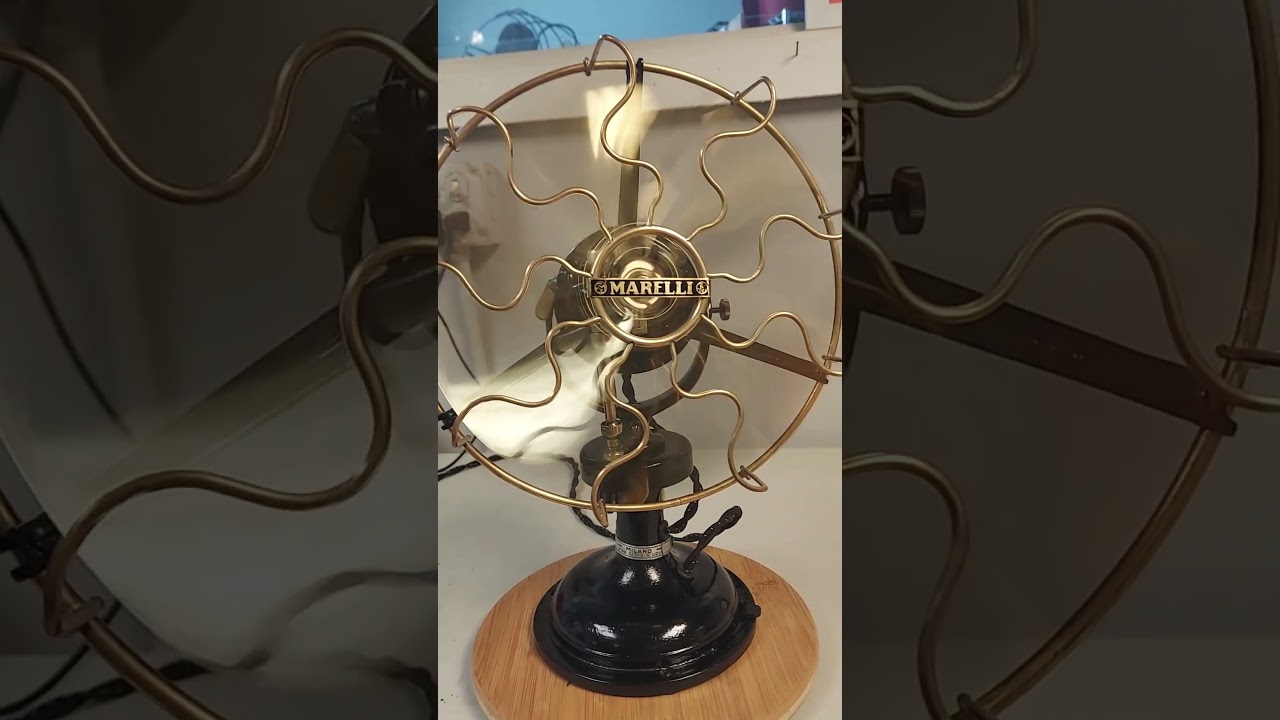 25cm Marelli Derio Antique Electric Fan