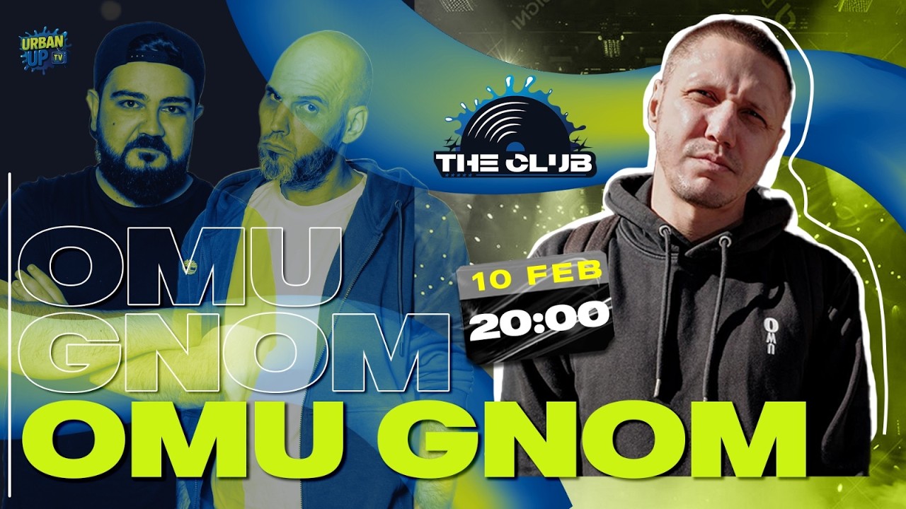 Omu Gnom -  LIVE la The Club cu Valeriu Șerban și Andrei Mușat | UrbanUP TV