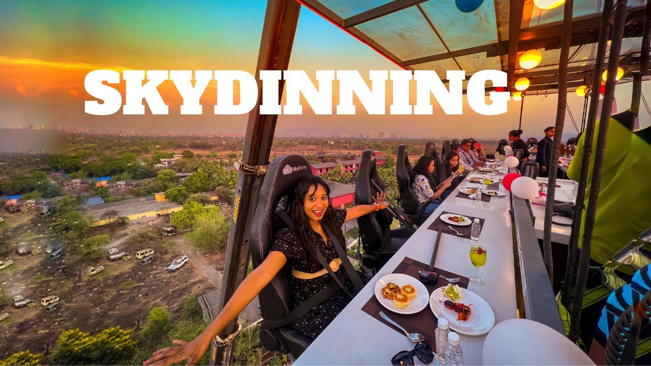 Skydinning now in Thane ! One of the best ways to Surprise your loved one