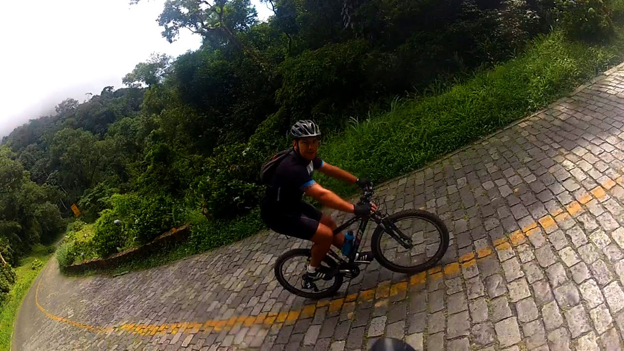 Descendo de Bike a Estrada da Graciosa - Morretes -PR 2016