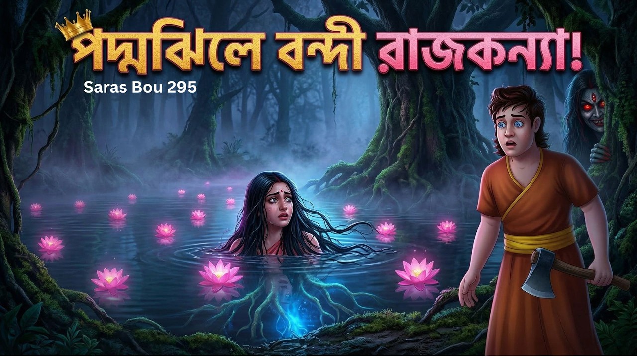 Saras Bou 295 | পদ্মঝিলে বন্দী রাজকন্যা! কাঠুরিয়ার জীবনে নতুন ঝড় | Animate Me