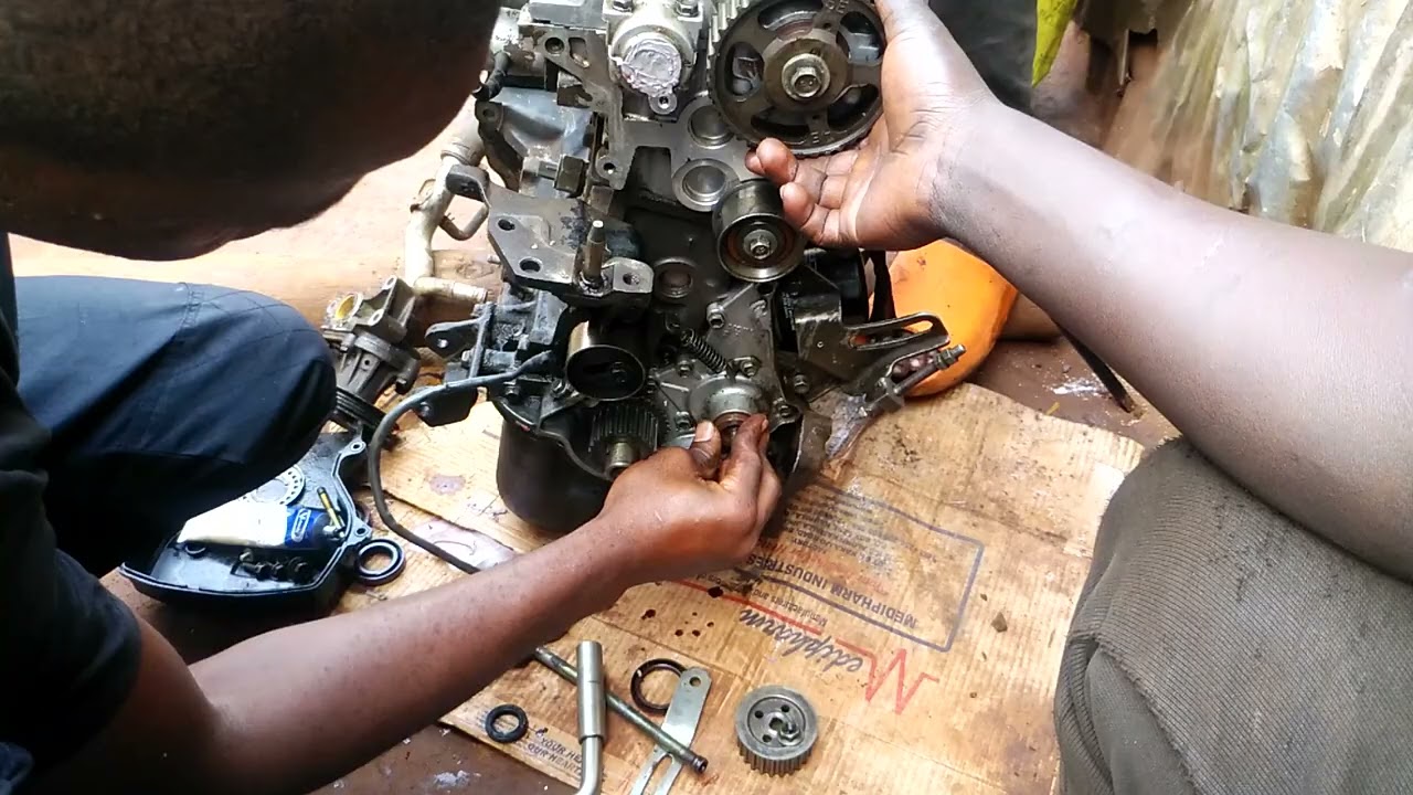 Timing Of 5E Engine For Toyota Raum.