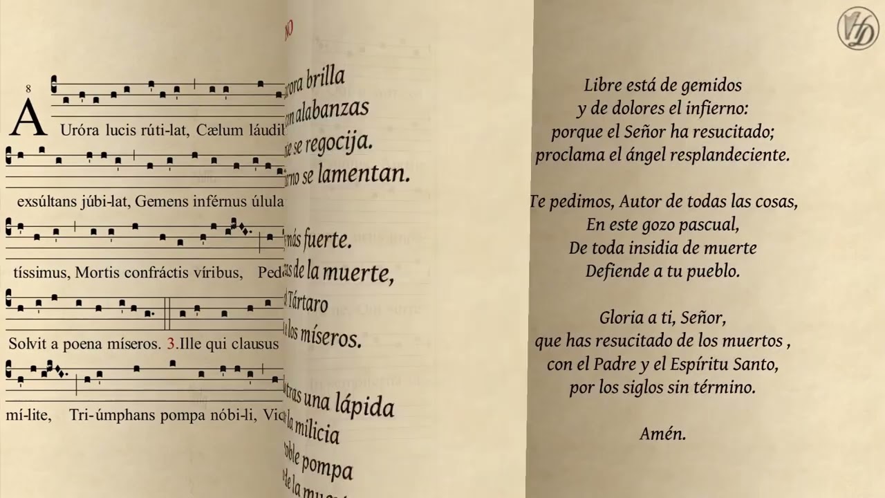 Aurora lucis rutilat - Harpa Dei Laudes de la Resurrección