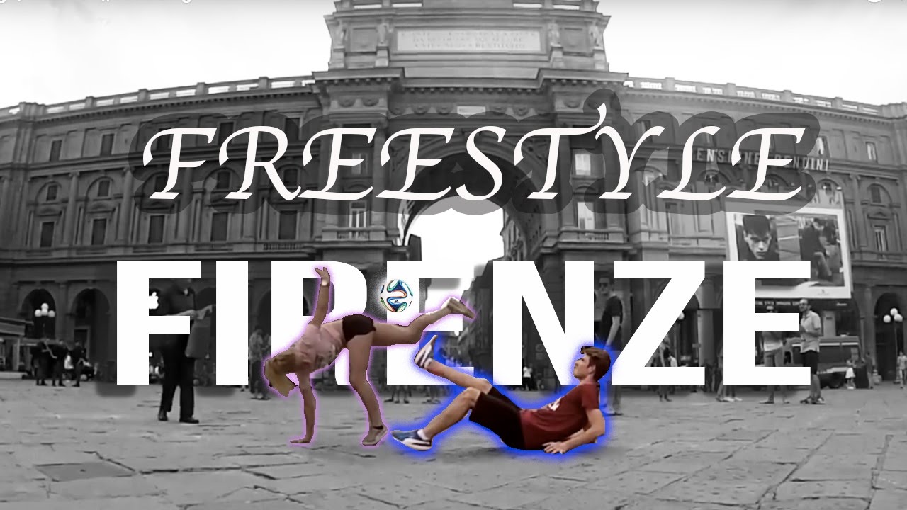 😵girl vs men😵  CALCIO FREESTYLE  in Firenze ||  Luca Aguska & Gunther