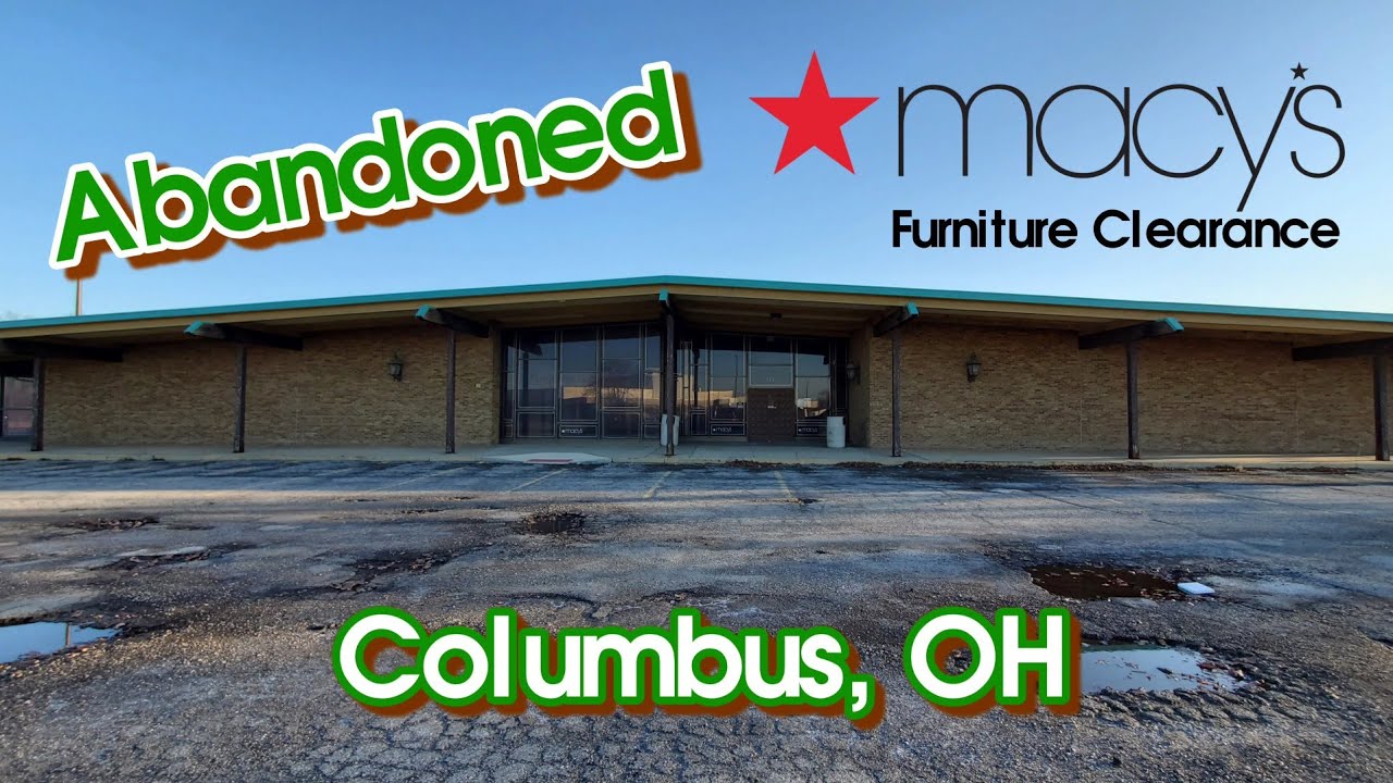 Abandoned Macy's Furniture Clearance - Columbus, OH
