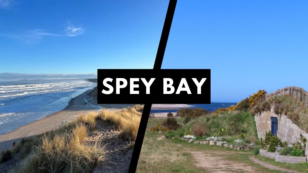 SPEY BAY - The Home of the Scottish Dolphin Centre - Scotland Walking Tour | 4K | 60FPS