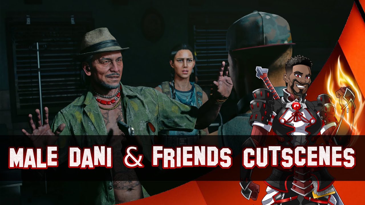 Far Cry 6 - Male Dani, Libertad & Other Characters of Yara Cutscenes