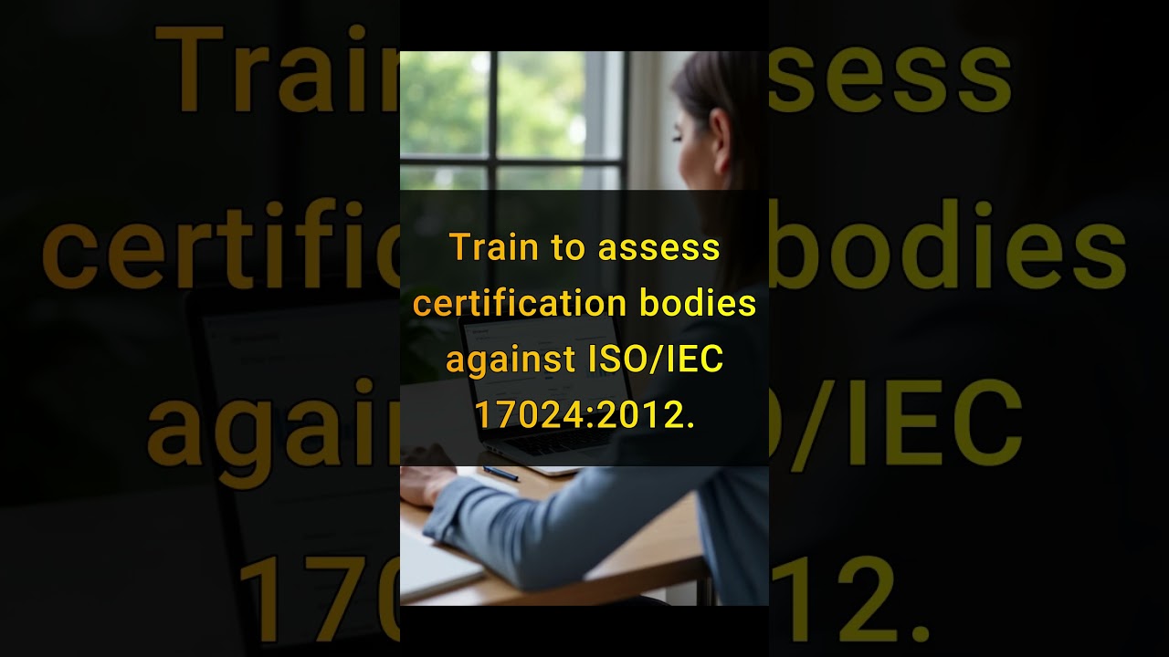 ISO/IEC 17024:2012 Internal Auditor | Personnel Certification Bodies