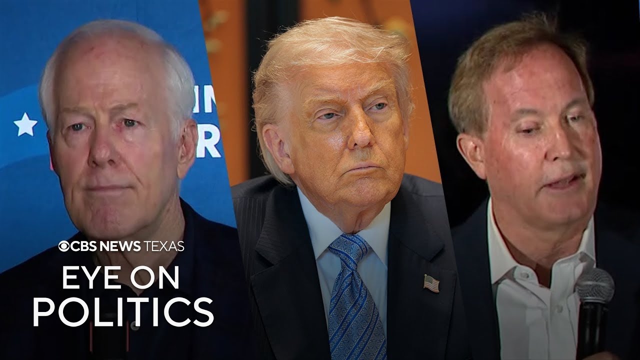 John Cornyn, Ken Paxton face off in runoff fight for Senate race