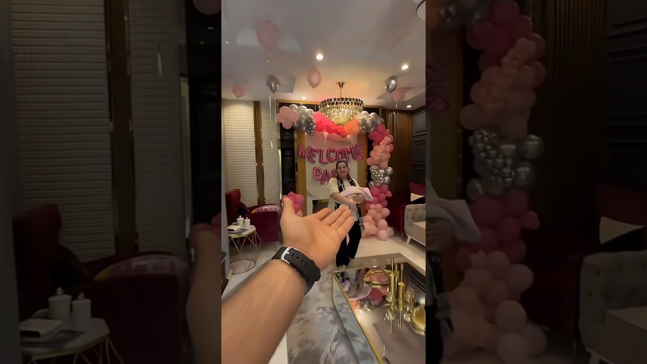 Muneeb butt and aiman Khan 3rd daughter welcome ceremony 😍🎊