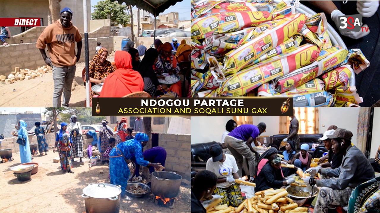 🔴 6éme édition ndogou, Partage et Solidarité : And Soqali Sunu Gox remobilise sa population.