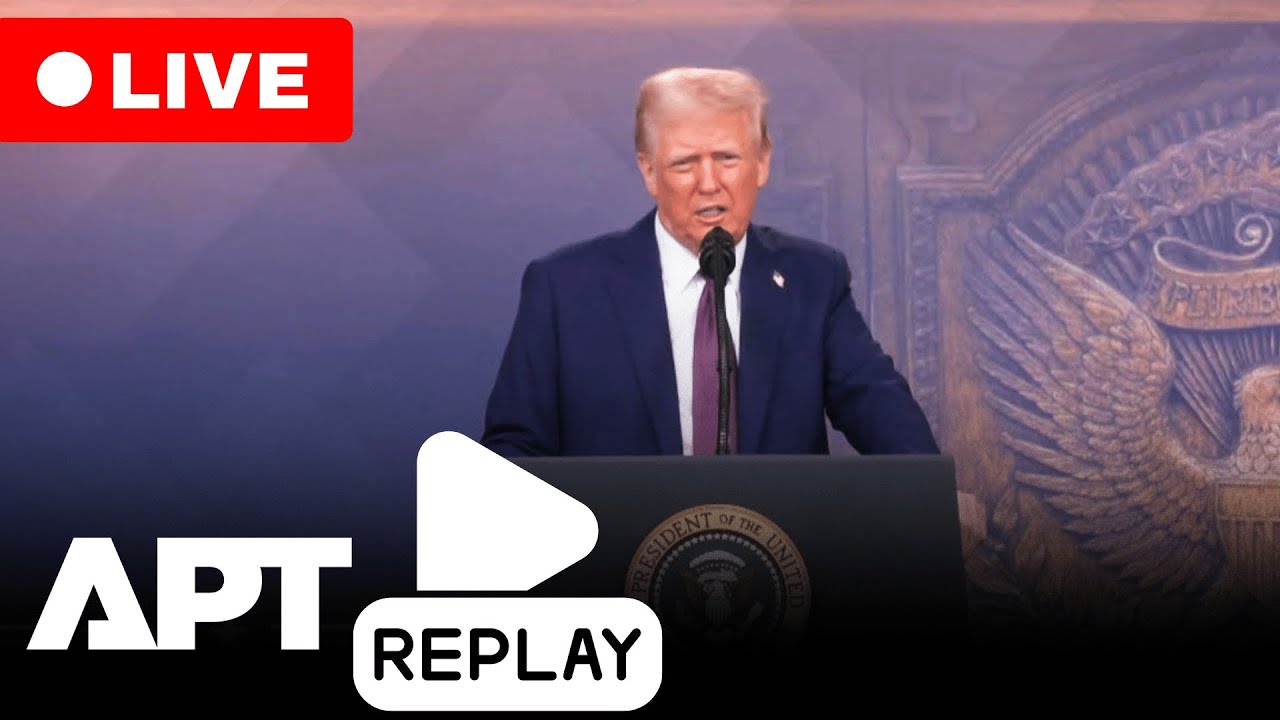 LIVE | Trump Speech | Davos 2025 | World Economic Forum | Trump Issues Tariff Warnings | APT