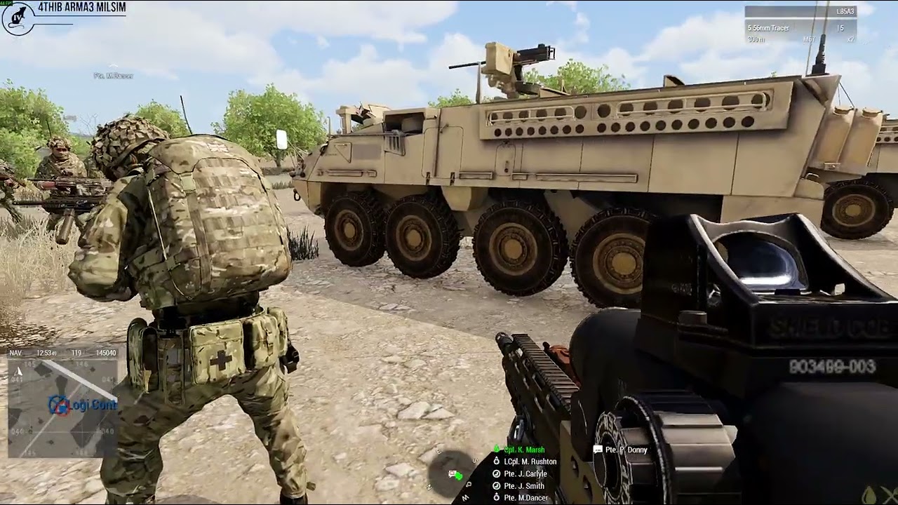 ArmA3 Milsim 4THIB | OP SUMARITAN II | Wk2 | C COY FSG