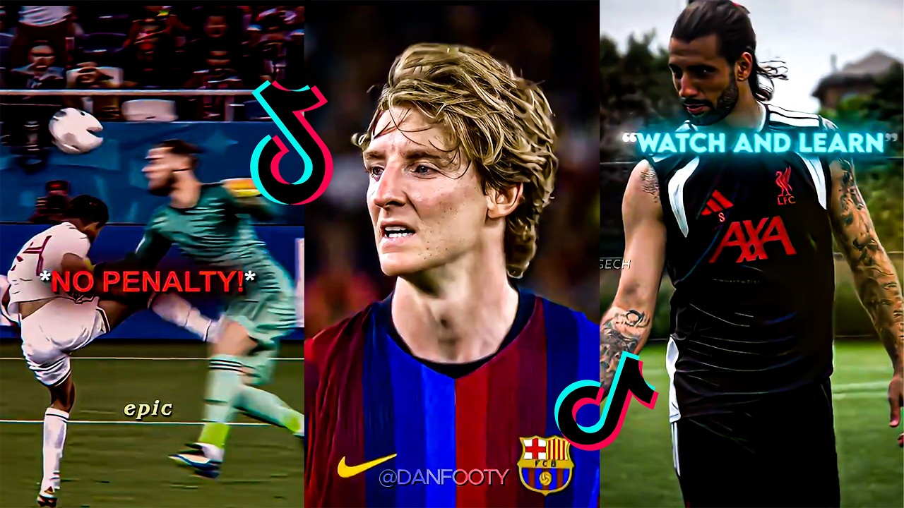 BEST FOOTBALL EDITS - SKILLS, FAILS, GOALS | TIKTOK & REELS
