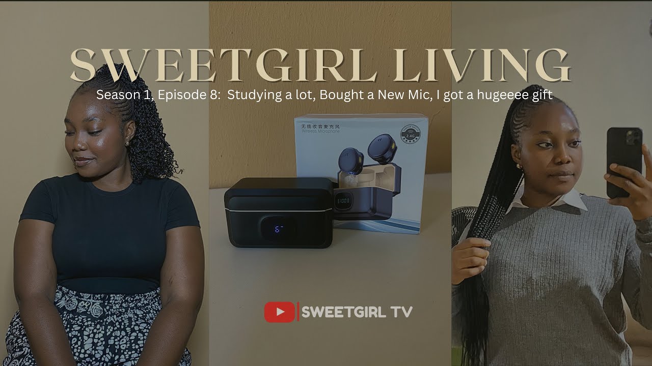VLOG: Studying a lot | Bought a New Mic🤭| Got a Hugeeeee Gift🥹| SweetgirlLiving S1Ep8